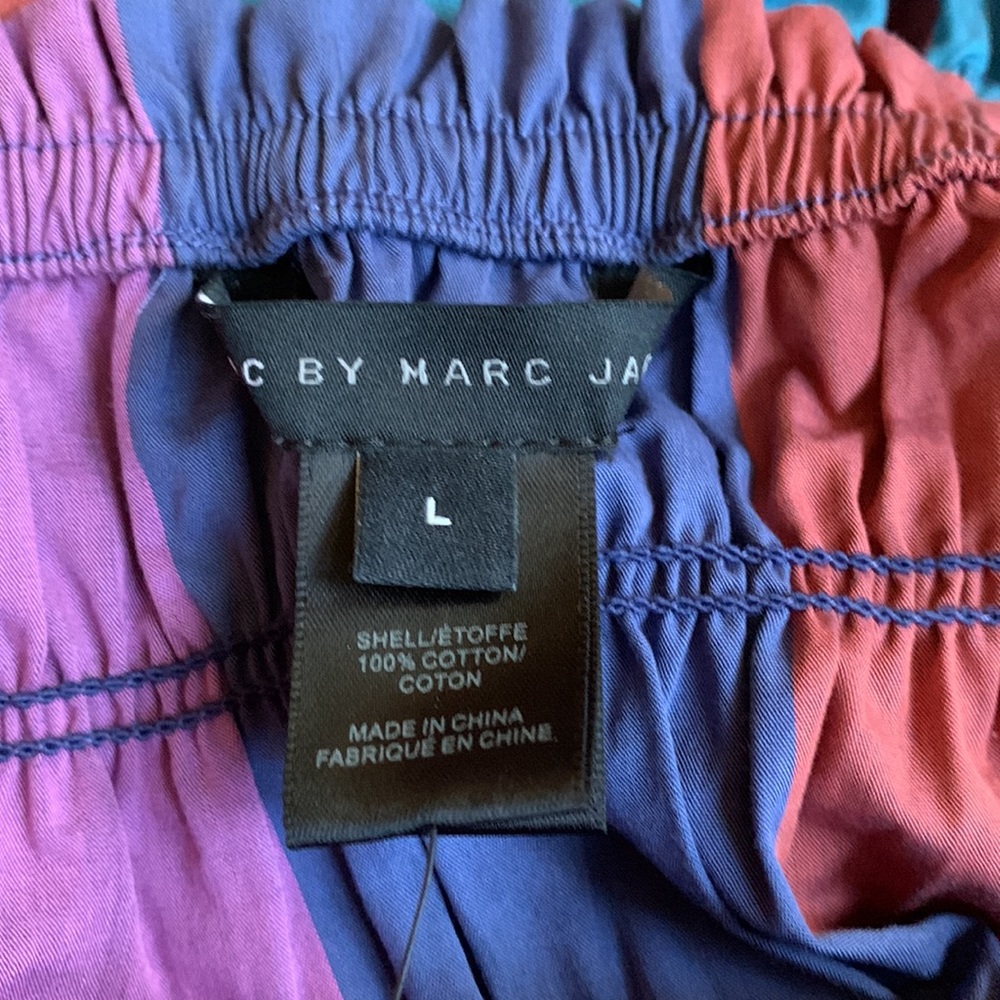 Marc by Marc Jacobs convertible strap sundress with waist drawstring. Sz Large - Picture 4 of 5